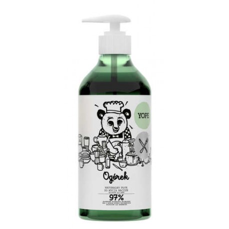Naturalny płyn do mycia naczyń OGÓREK