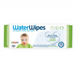 Chusteczki nasączane czystą wodą WaterWipes - 100% naturalne