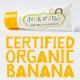 Pasta do zębów dla dzieci organiczny banan i Xylitol